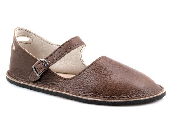 Brown Merry Jane Sandals for Adults