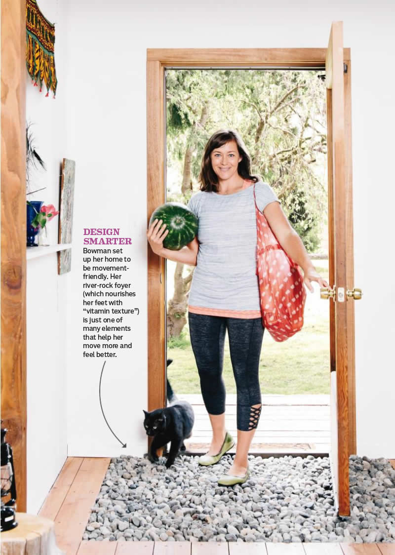 Katy Bowman with Softstar Shoes in Prevention Magazine soft-star-shoes-katy-bowman-prevention-magazine